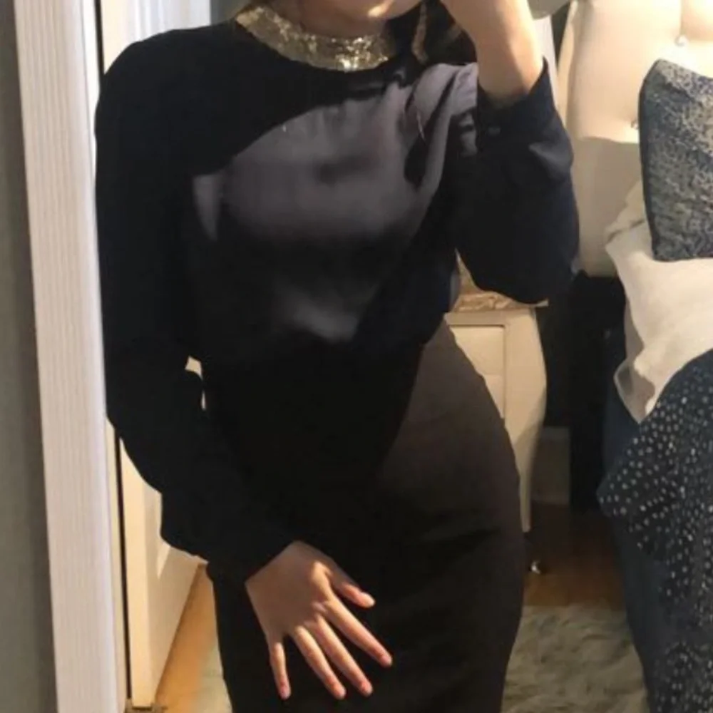 Navy blue blouse - Picture 9 of 12
